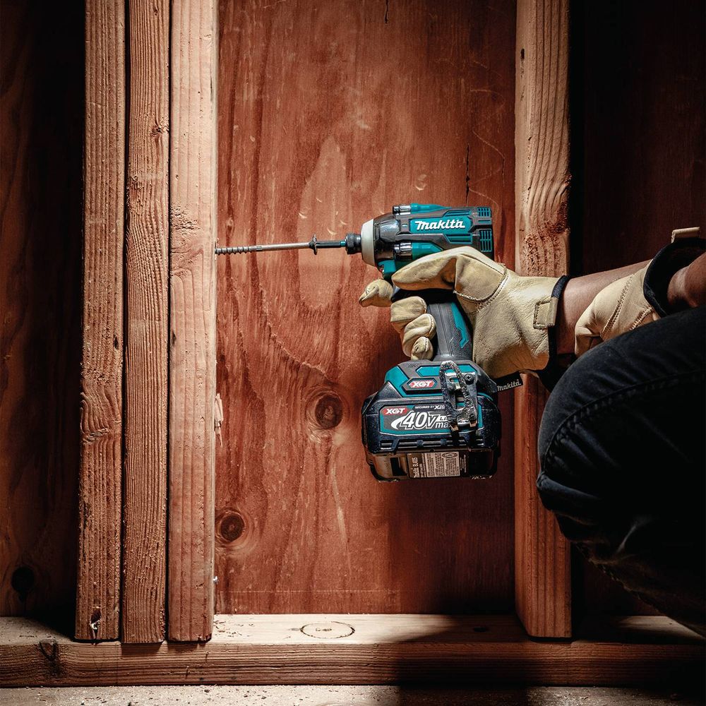 Makita 40V max XGT Brushless Cordless High Torque 4-Speed 2.5Ah Impact Driver Kit, large image number 15