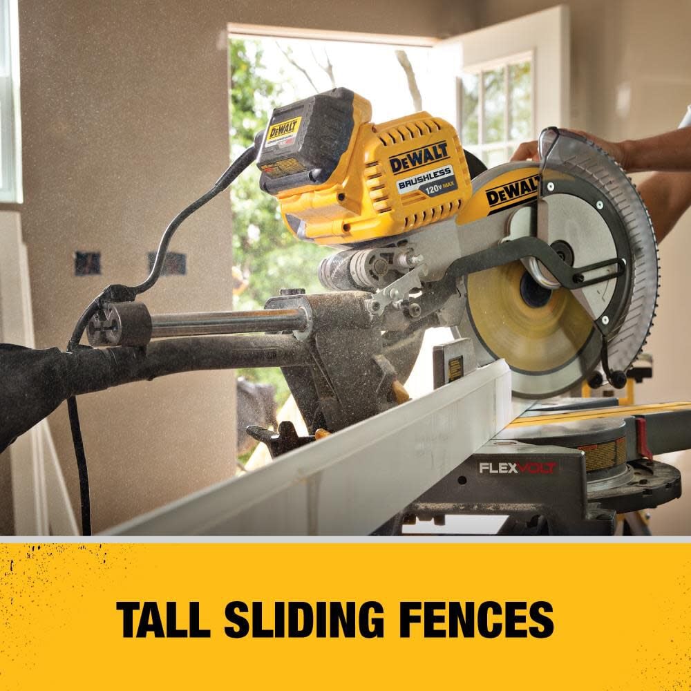 Dewalt flexvolt 120v max sales miter saw kit dhs716at2