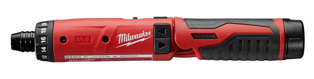 Milwaukee M4 1 4 In. Hex Screwdriver Kit 2101 22 Acme Tools