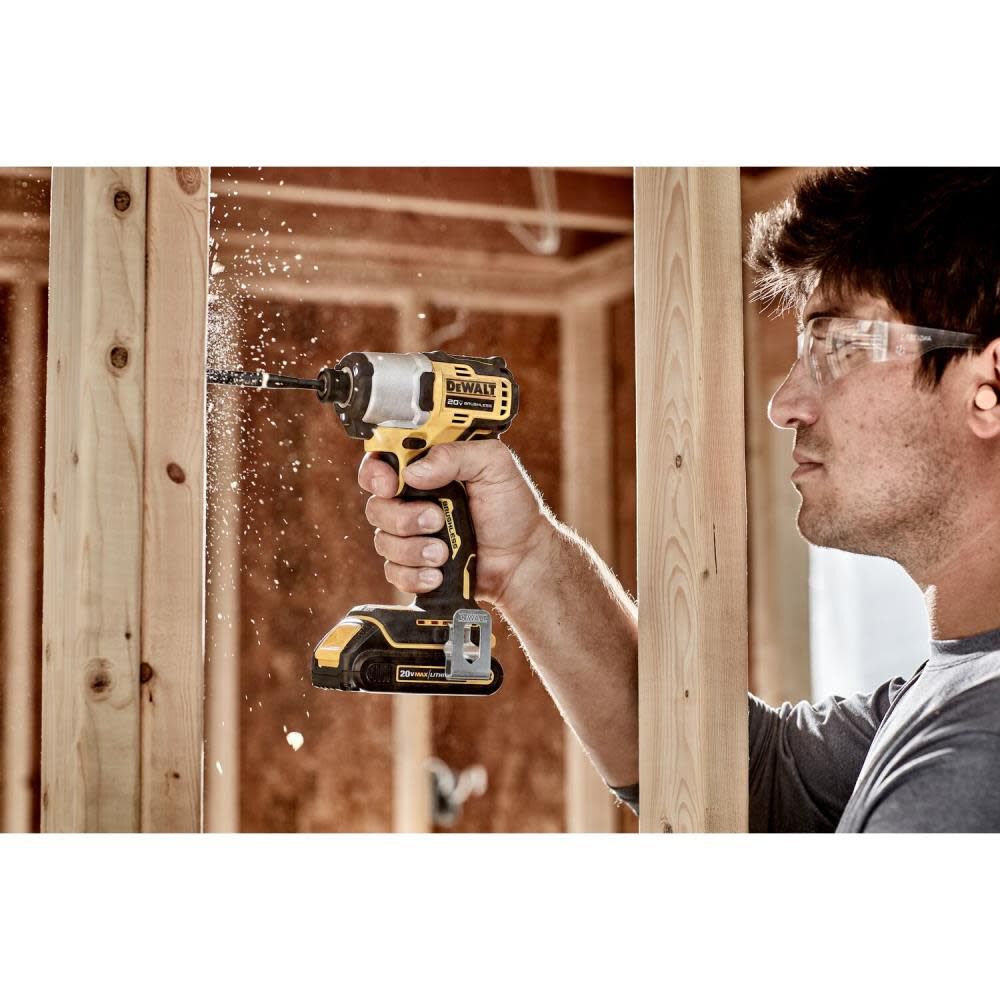 DEWALT 20V MAX Impact Driver 1/4in Brushless Cordless (Bare Tool), large image number 3