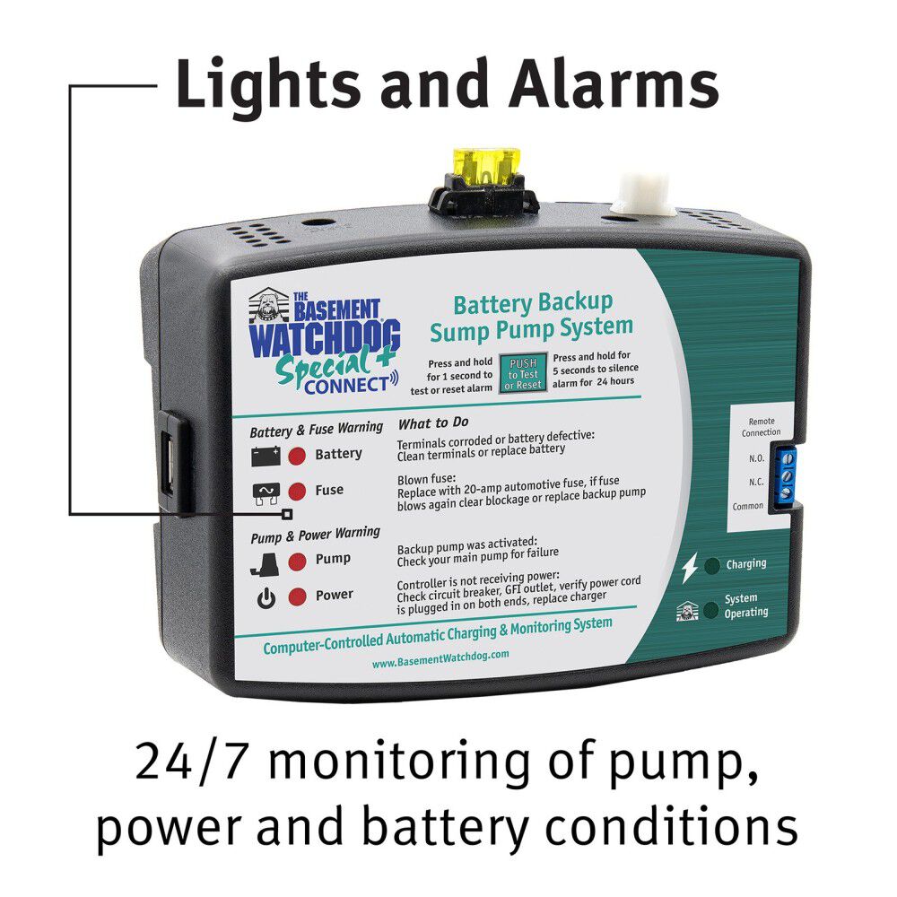 The Basement Watchdog Big Combo Connect 1/2HP 73.3 GPM PSC Water-Cooled Motor Sump Pump, large image number 5