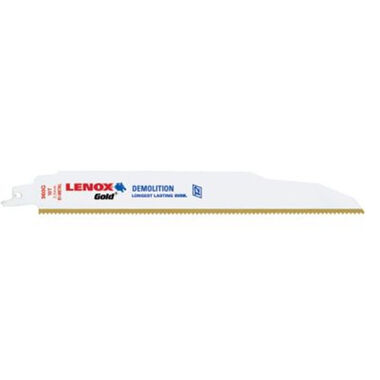 Lenox 9 In. x 7/8 In. x .062 10T Gold Demolition Reciprocating Saw Blade 5 pk., large image number 0