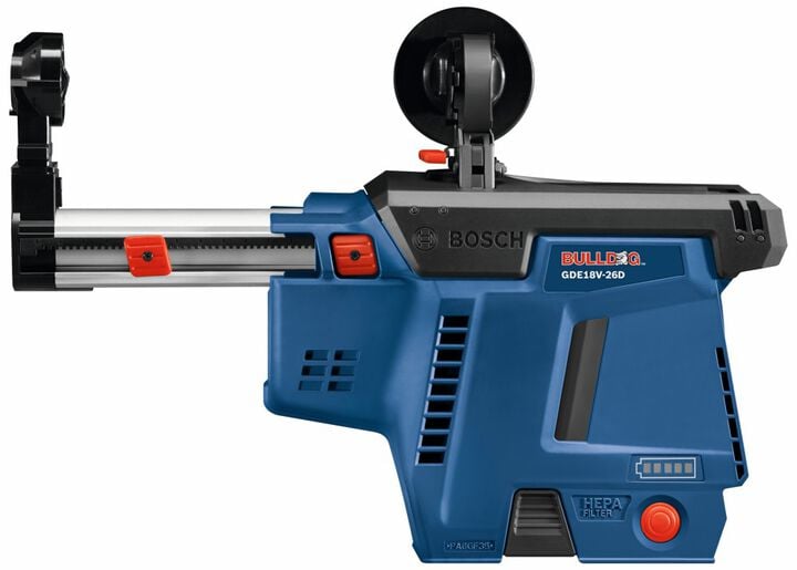 Bosch SDS-plus Bulldog Mobile Dust Extractor, large image number 2