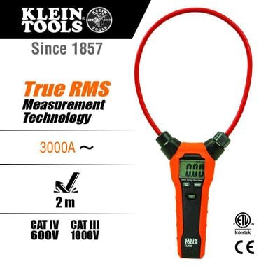 Klein Tools Flexible AC Current Clamp Meter, large image number 1