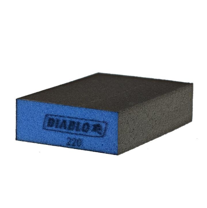 Diablo Tools 5"x3"x1" 220-Grit Large Flat Edge Sanding Sponge