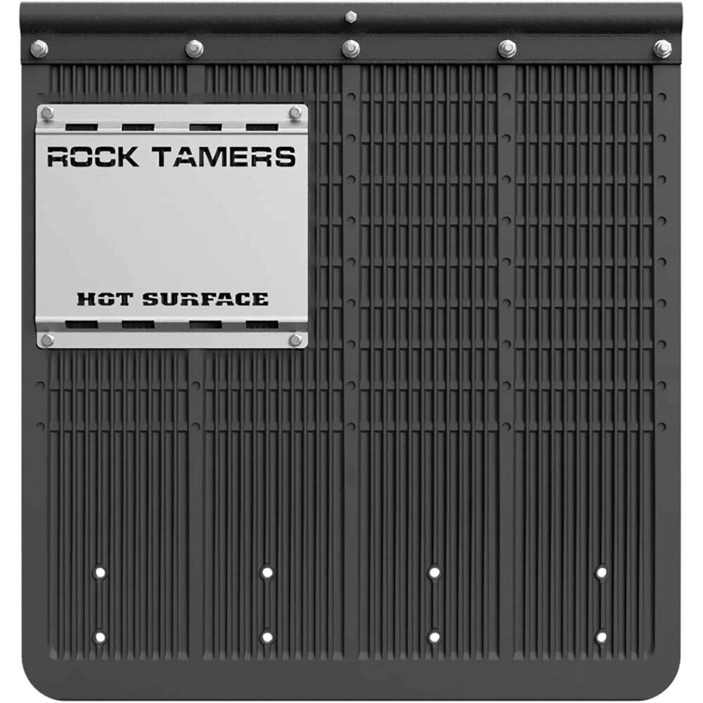 Rock Tamers 10 Inch Stainless Steel Heavy Duty Heat Shield, large image number 3