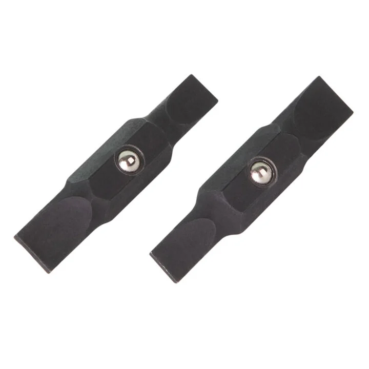 Klein Tools Replacement Slotted Bits, 3/16 Inch and 1/4 Inch, 2 Pieces