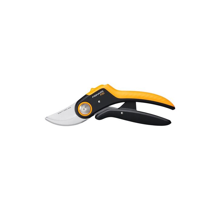 Fiskars Plus Steel Blade P721 Pruner with Ergonomic Handle