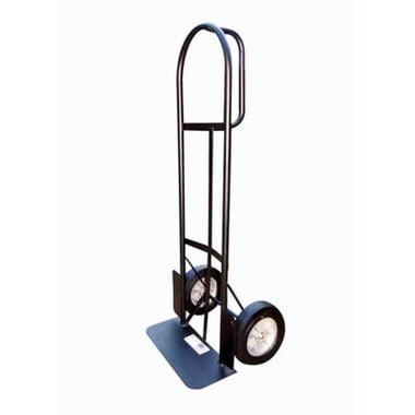 Milwaukee Hand Truck D-Handle Hand Truck with 18 In. Toe Plate & 10 In. Solid Wheels