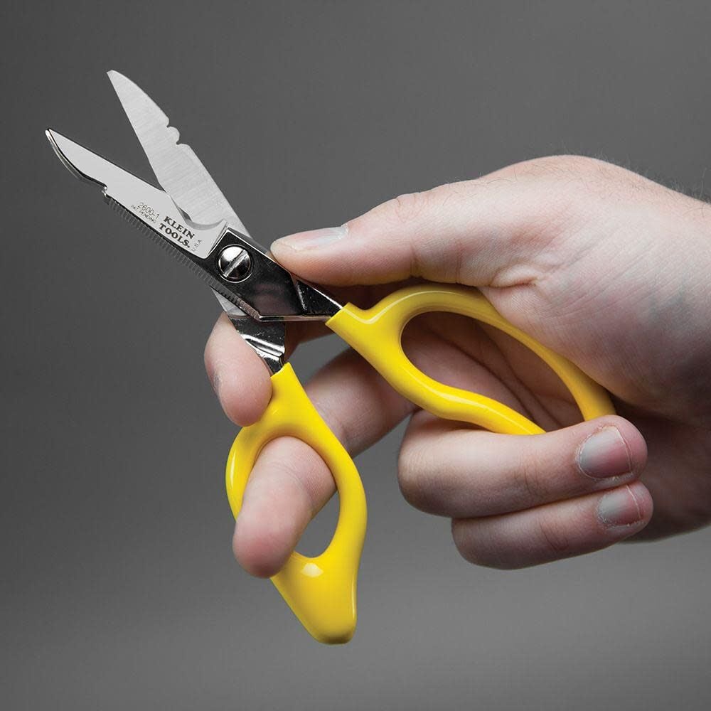 Klein Tools All-Purpose Electrician's Scissors, large image number 6