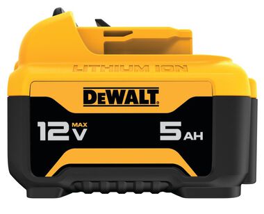 DEWALT 12V MAX 5.0Ah Battery 2pk Li-Ion, large image number 2