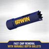 Irwin 5/8 in Bi-Metal Hole Saw, Stainless Steel, small image number 2