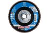 Pferd Flap Disc, 4-1/2 Inch x 5/8-11, Z SG POWER STEELOX, 80 Grit, T29, Conical, Zirconia, small image number 2