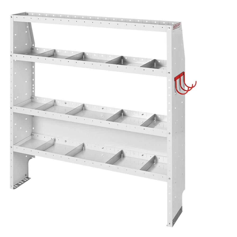 Weather Guard Commercial Shelving Package for High Roof 148 Inch Extended Inch Wheel Base Ford Transit Vans, large image number 5