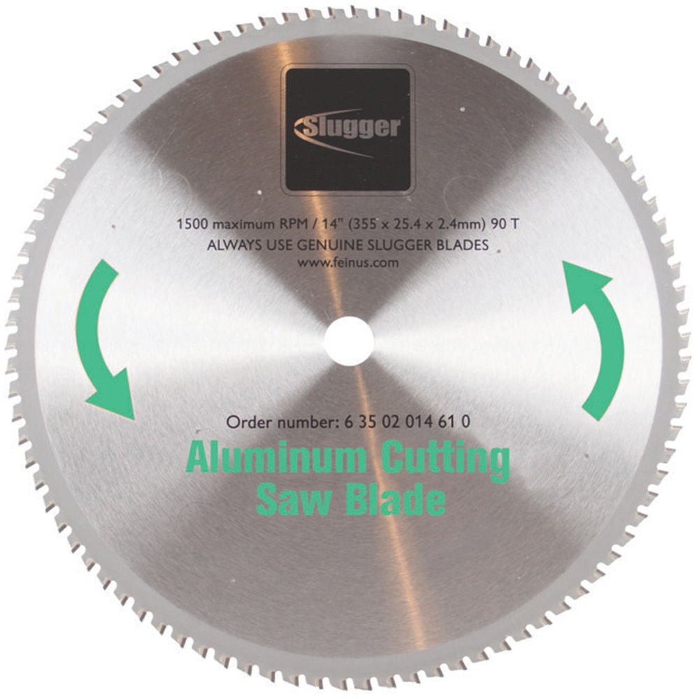 Fein 14 In. Saw Blade for Cutting Aluminum for the 14 In. Slugger by Metal Chop Saw, large image number 1