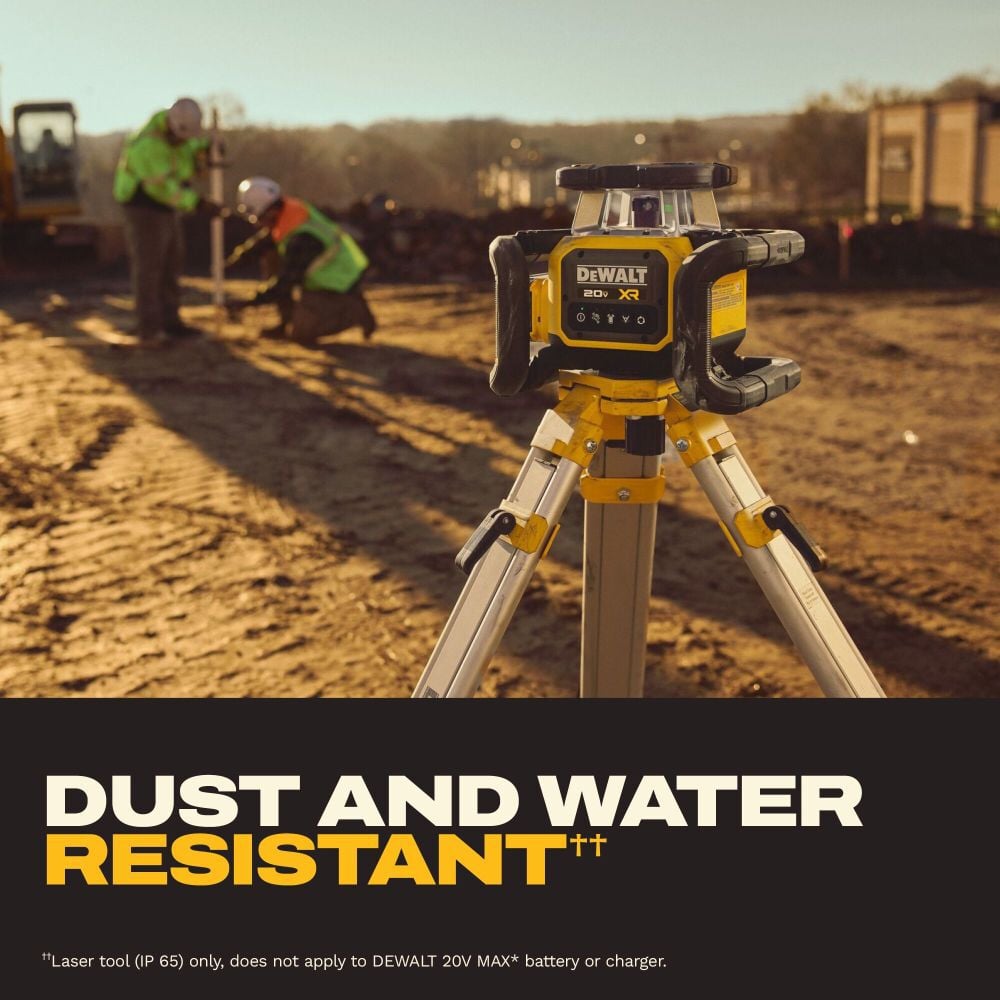 DEWALT 20V MAX* XR Green Rotary Laser Kit, large image number 8