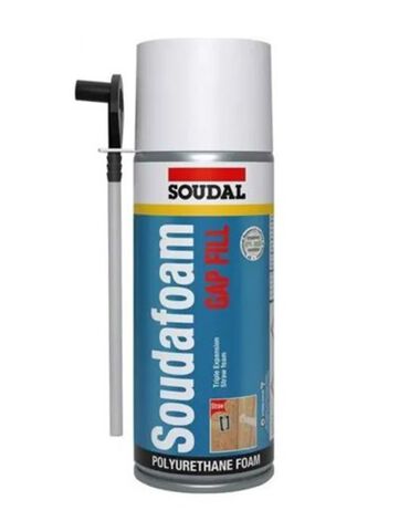 Soudal 12 Oz Aerosol Can Straw Soudafoam Gap Fill PU Foam