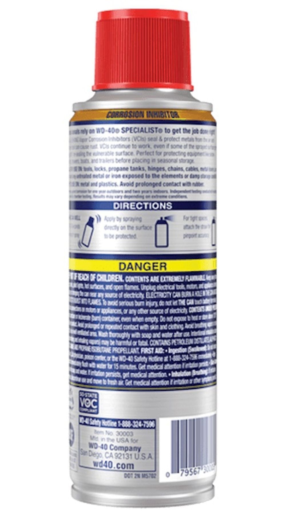 WD40 6.5oz Specialist Long Lasting Corrosion Inhibitor, large image number 2