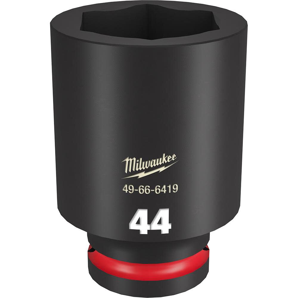 Milwaukee SHOCKWAVE Impact Duty 44MM Deep Socket 3/4in Drive 6 Point, large image number 1