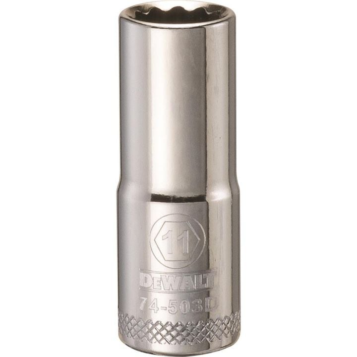 DEWALT Socket 12 Point 3/8in Drive Deep 11 MM, large image number 0