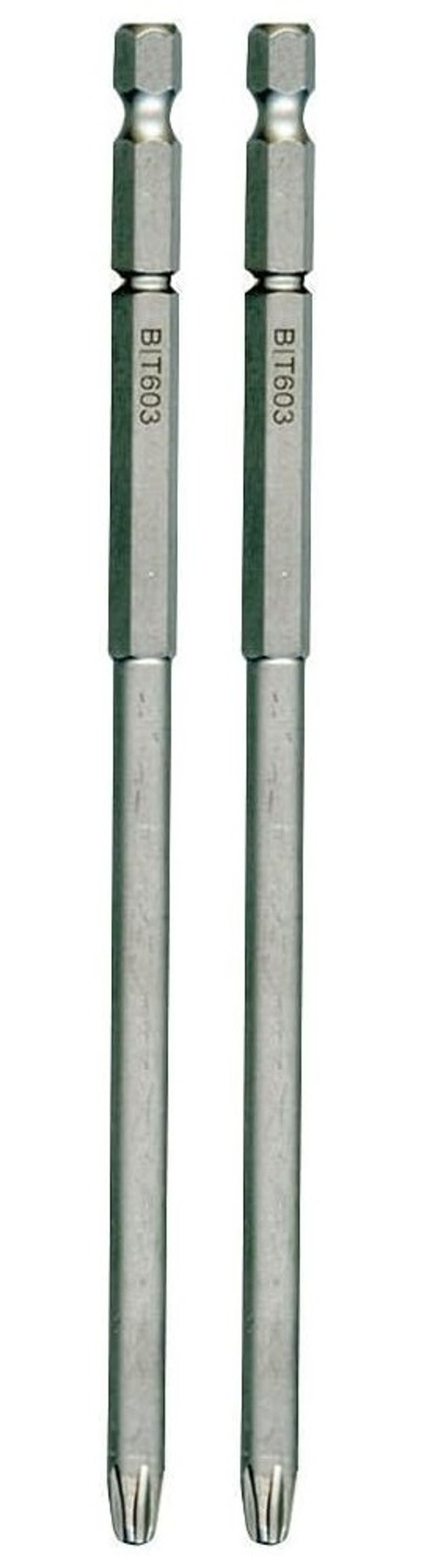 Senco DuraSpin #2 x 7-3/8 Inch Length Steel Rex Drive Bit, 2 Pieces, large image number 1