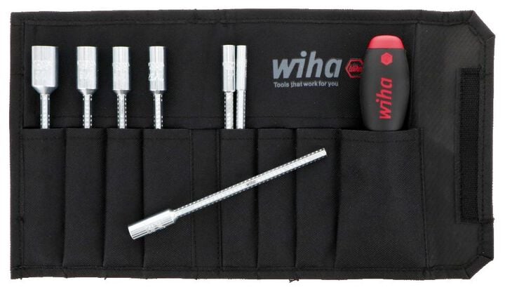 Wiha SoftFinish Drive-Loc VI Nut Driver Set Inch 8 Pieces, large image number 5
