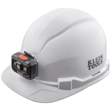 Klein Tools Non-Vented Hard Hat Cap with Headlamp