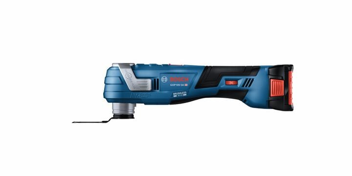 Bosch 18V Brushless StarlockPlus Oscillating Multi-Tool Kit with 2 Ah Standard Power Battery, large image number 2