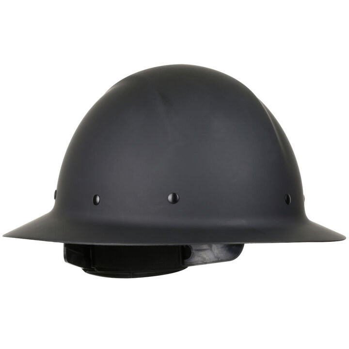 Protective Industrial Products Dynamic Wolfjaw Full Brim Smooth Dome Hard Hat Black