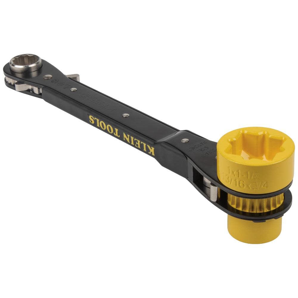 Klein Tools 5-in-1 Lineman's Wrench Heavy Duty, large image number 7
