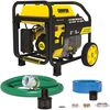Champion Power Equipment 3-Inch Gas-Powered Semi-Trash Water Transfer Pump with Hose and Wheel Kit, small image number 1