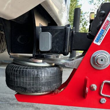 Shocker Hitch HD 20K 2.5 Inch Air Receiver Hitch & Raised Sway Bar Tab Ball Mount 2-5/16 Inch Hitch Balls