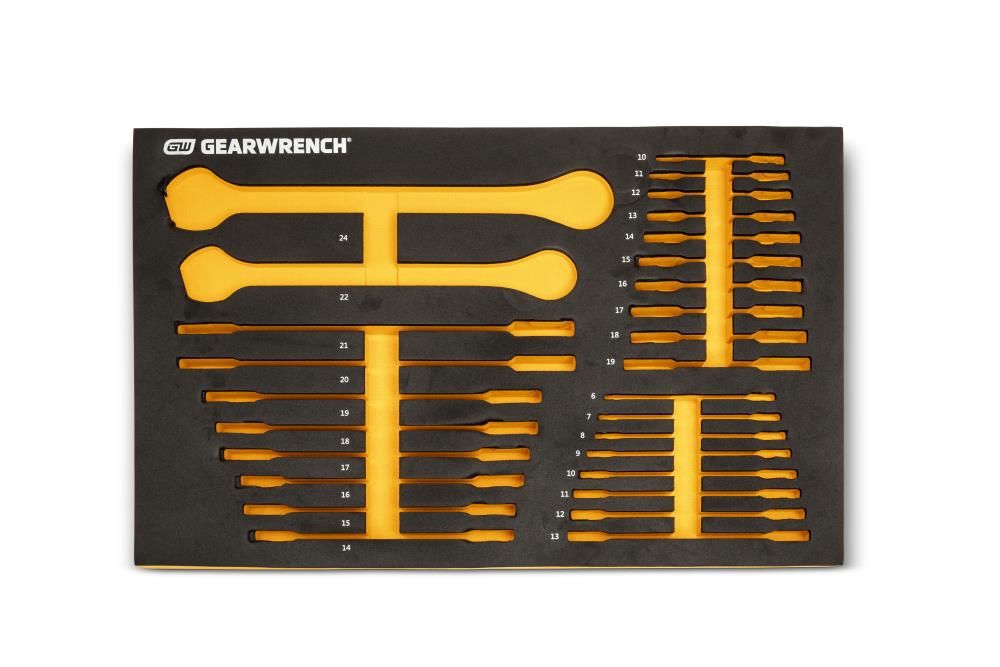 GEARWRENCH Metric Ratcheting Wrench Set 28pc, large image number 6