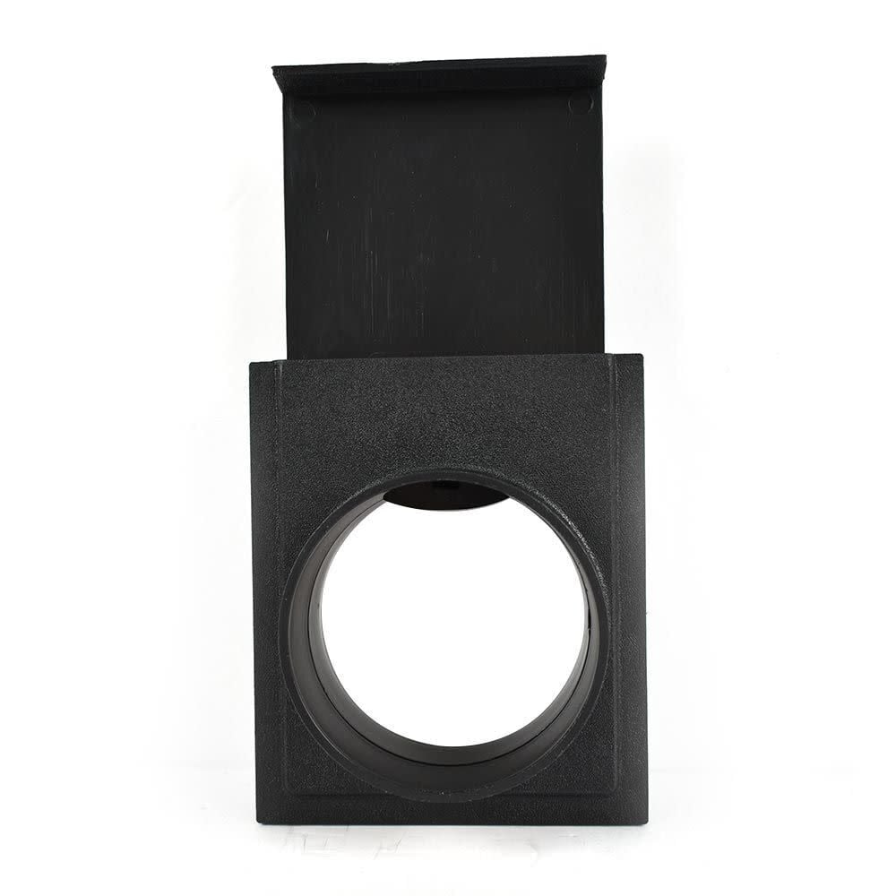 Big Horn 4 Inch Black ABS Plastic Quick Coupling/Disconnect Blast Gate, large image number 1
