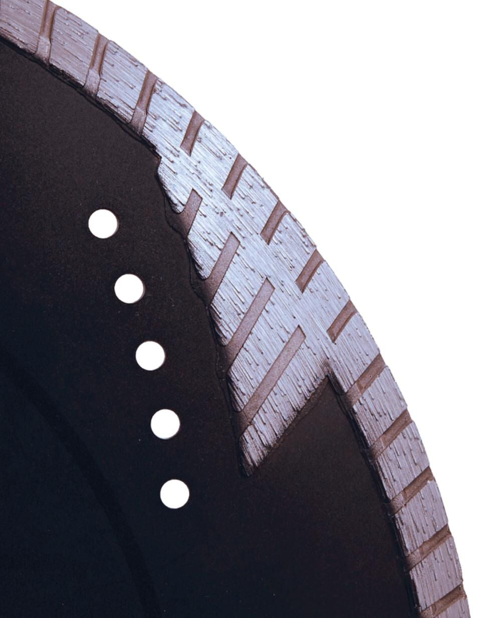 Diteq B-22 Firehawk III 5 Inch Turbo Rim Diamond Blade for Masonry, large image number 2