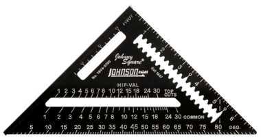 Johnson Level Johnny Square Professional Easy-Read Aluminum Rafter Square, large image number 0