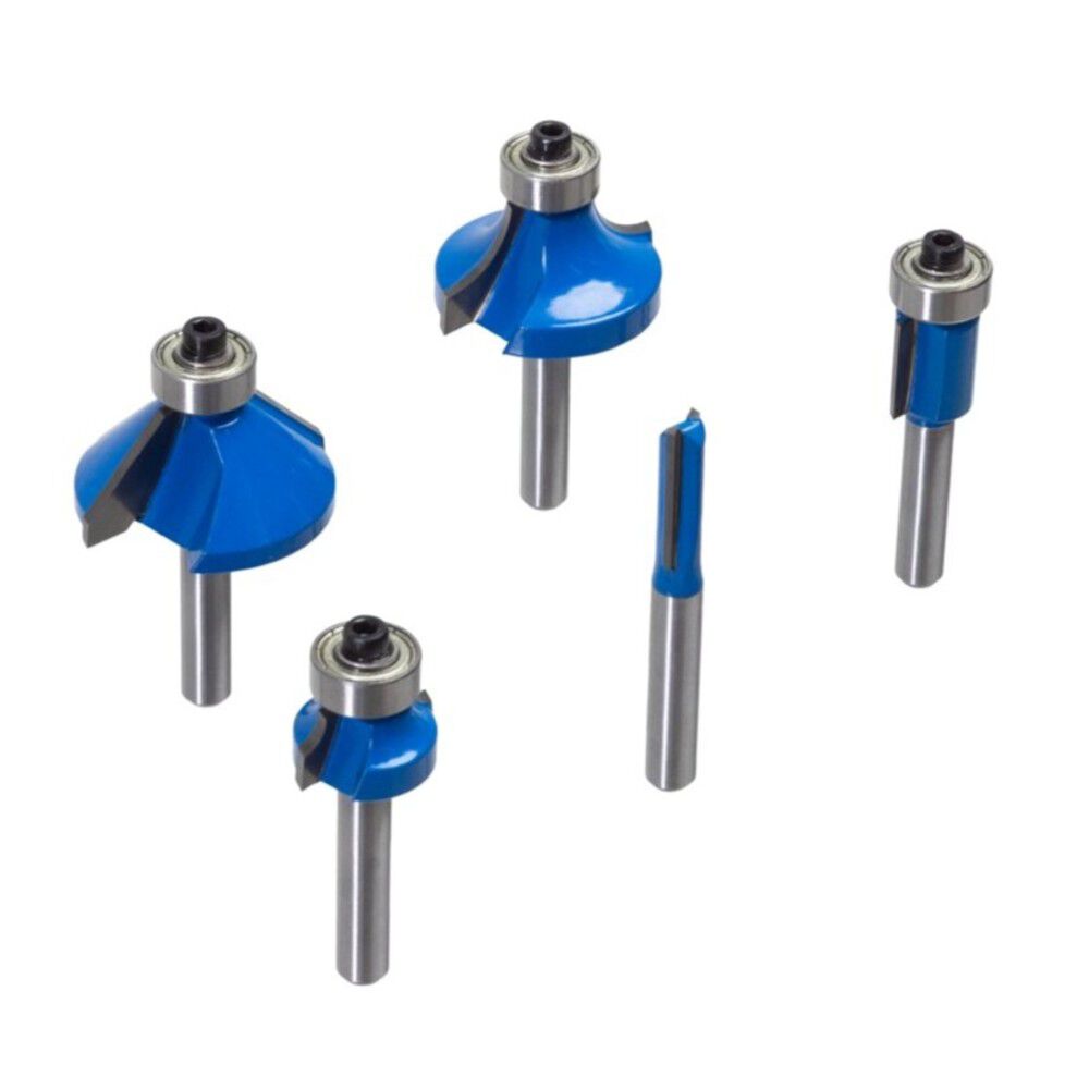 Kreg SureCut Router Bit Set (5-Piece), large image number 1
