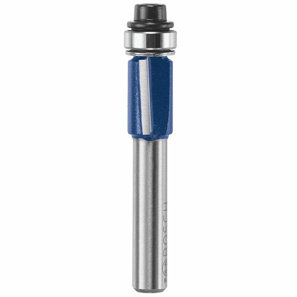 Bosch 3/8 Inch x 1/2 Inch Carbide Tipped 2-Flute Flush Trim Bit - 85269M