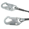 Safewaze Leading Edge 6 Ft. Energy Absorbing Lanyard: Dual Leg, Snap Hooks, small image number 2