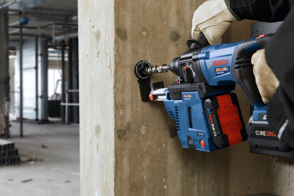 Bosch 18V EC SDS Plus Bulldog 1in Rotary Hammer Kit, large image number 12