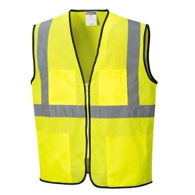 Portwest Yellow Tampa Mesh Vest - Small