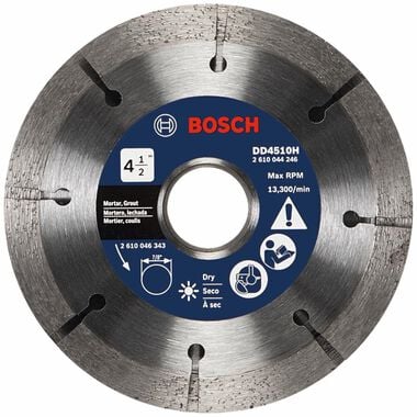 Bosch 4-1/2 In. Premium Sandwich Tuckpointing Blade, large image number 0