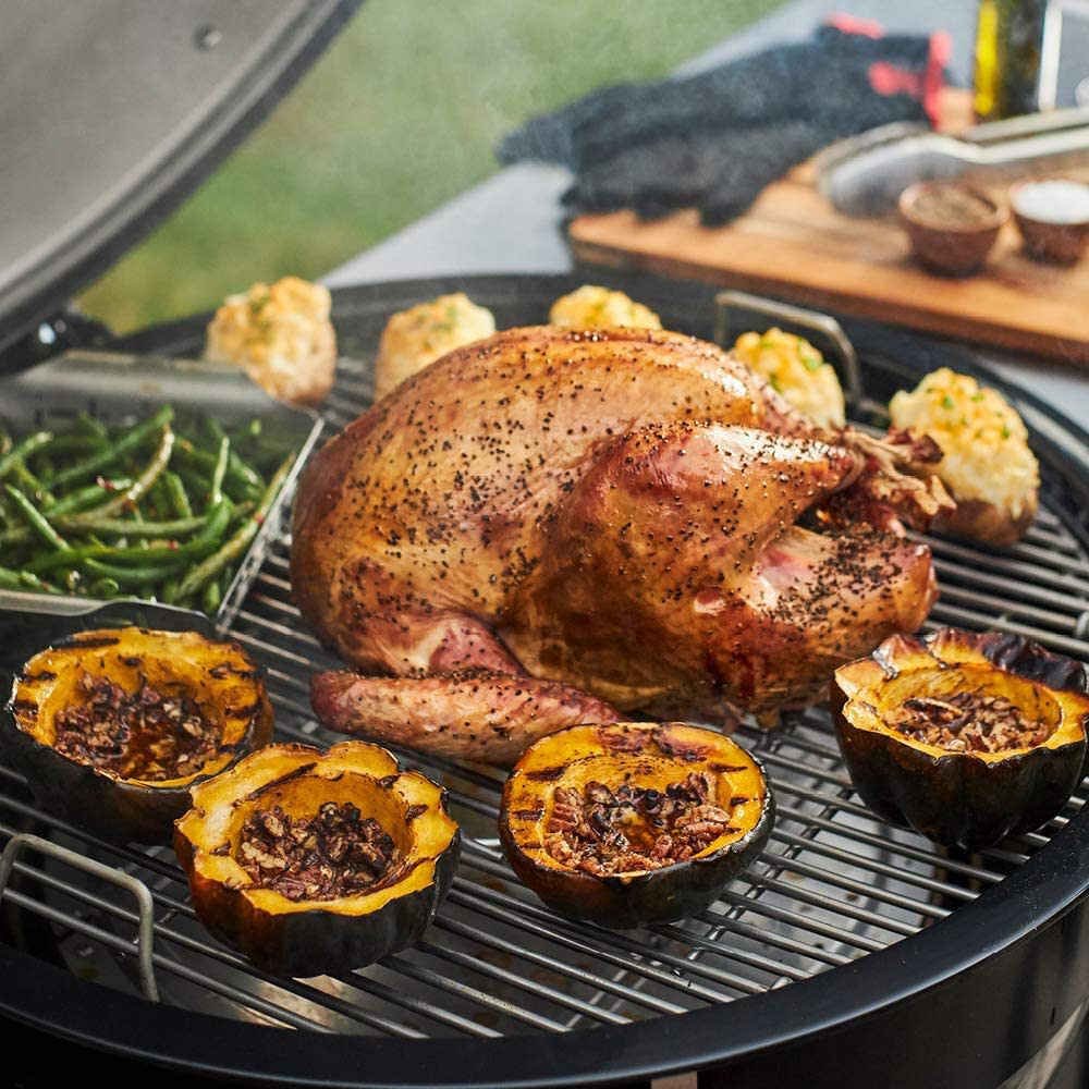 Large weber charcoal sales grill