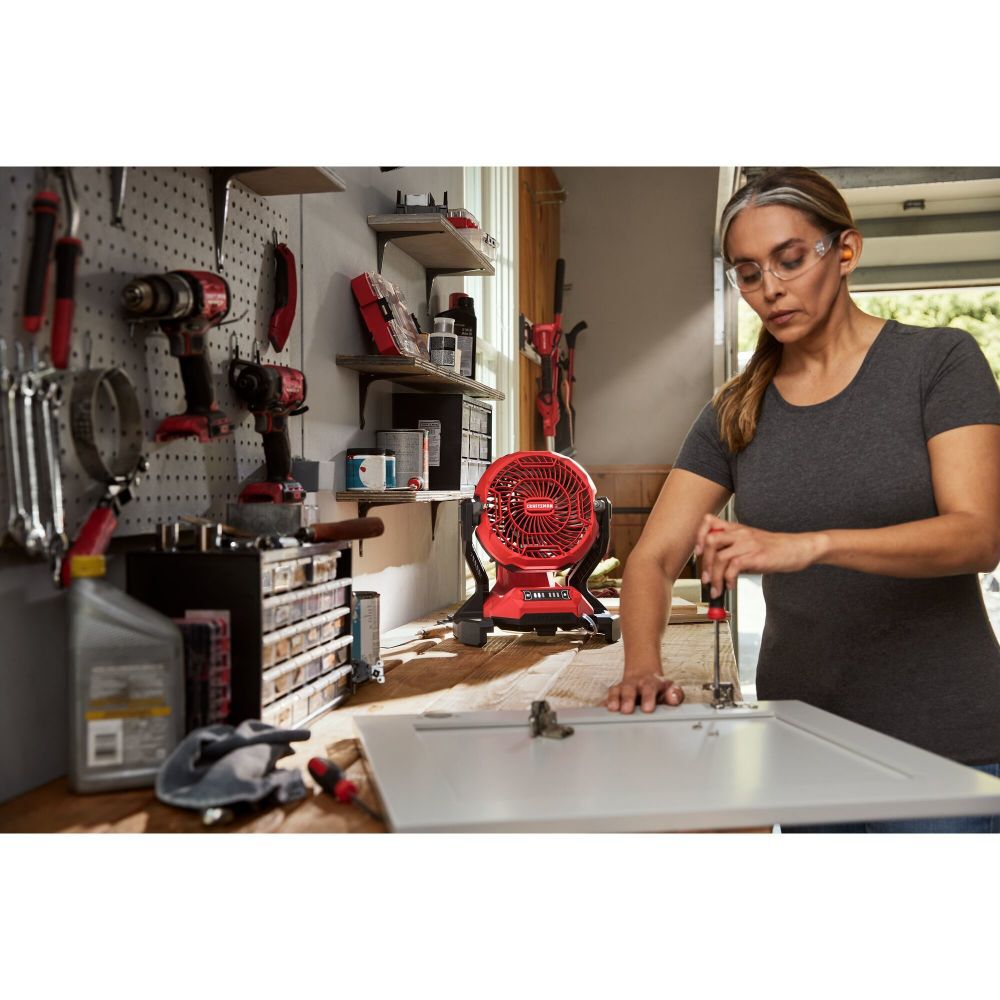 CRAFTSMAN V20 Cordless Misting Fan Kit, large image number 7