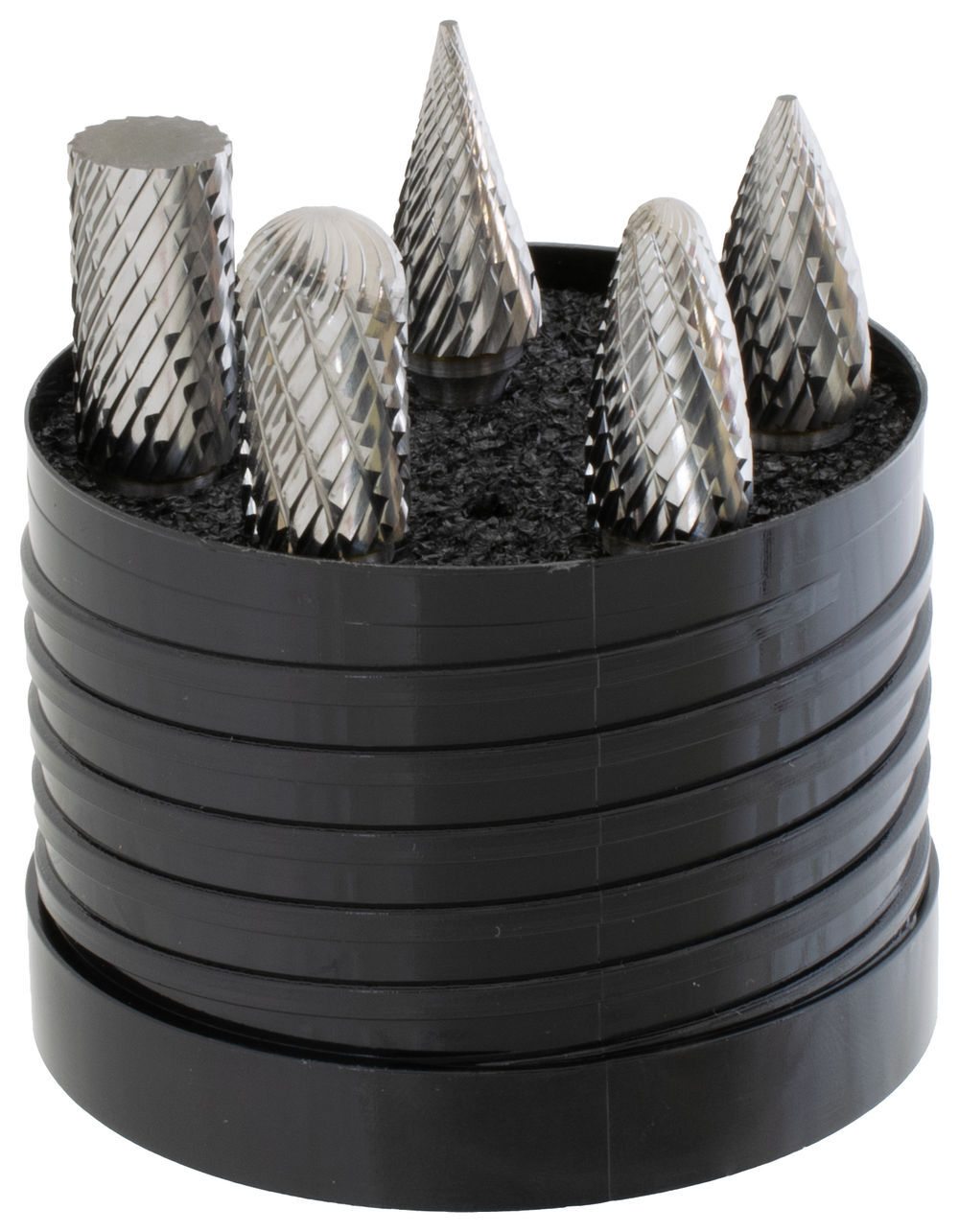 Drillco Carbide Burr Set, 5 Pieces, large image number 2