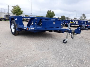 Air-Tow Trailers 8'6in Drop Deck Flatbed Trailer 52in Deck Width - 3500# Capacity, large image number 6