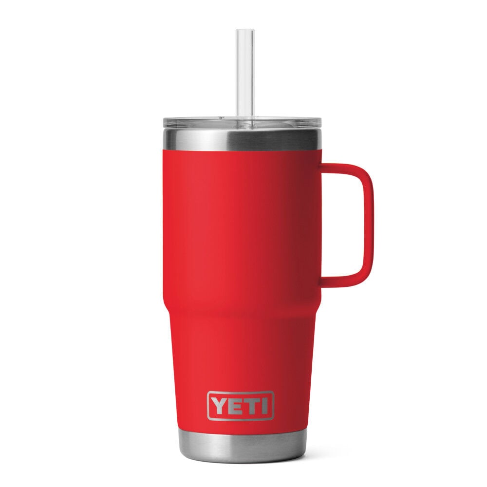 YETI 25oz Rambler Straw Mug with Straw Lid Rescue Red – 21071501894