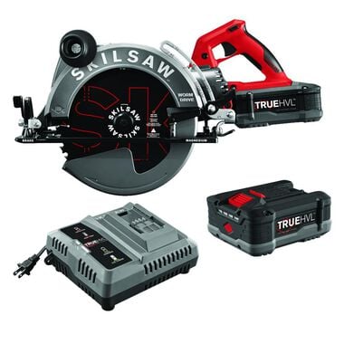 SKILSAW 10-1/4in TRUEHVL Cordless Worm Drive Saw Kit, large image number 0