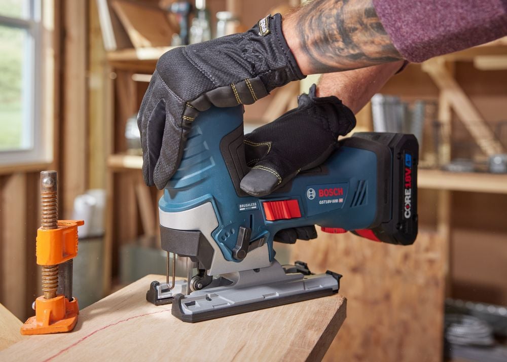Bosch 18V Brushless Barrel-Grip Jig Saw (Bare Tool), Reconditioned, large image number 5