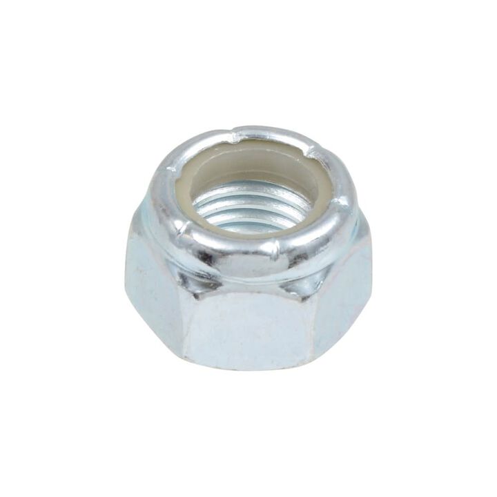 Hillman 3/8-16in Zinc Plated Nylon Insert Stop Nut 100pk